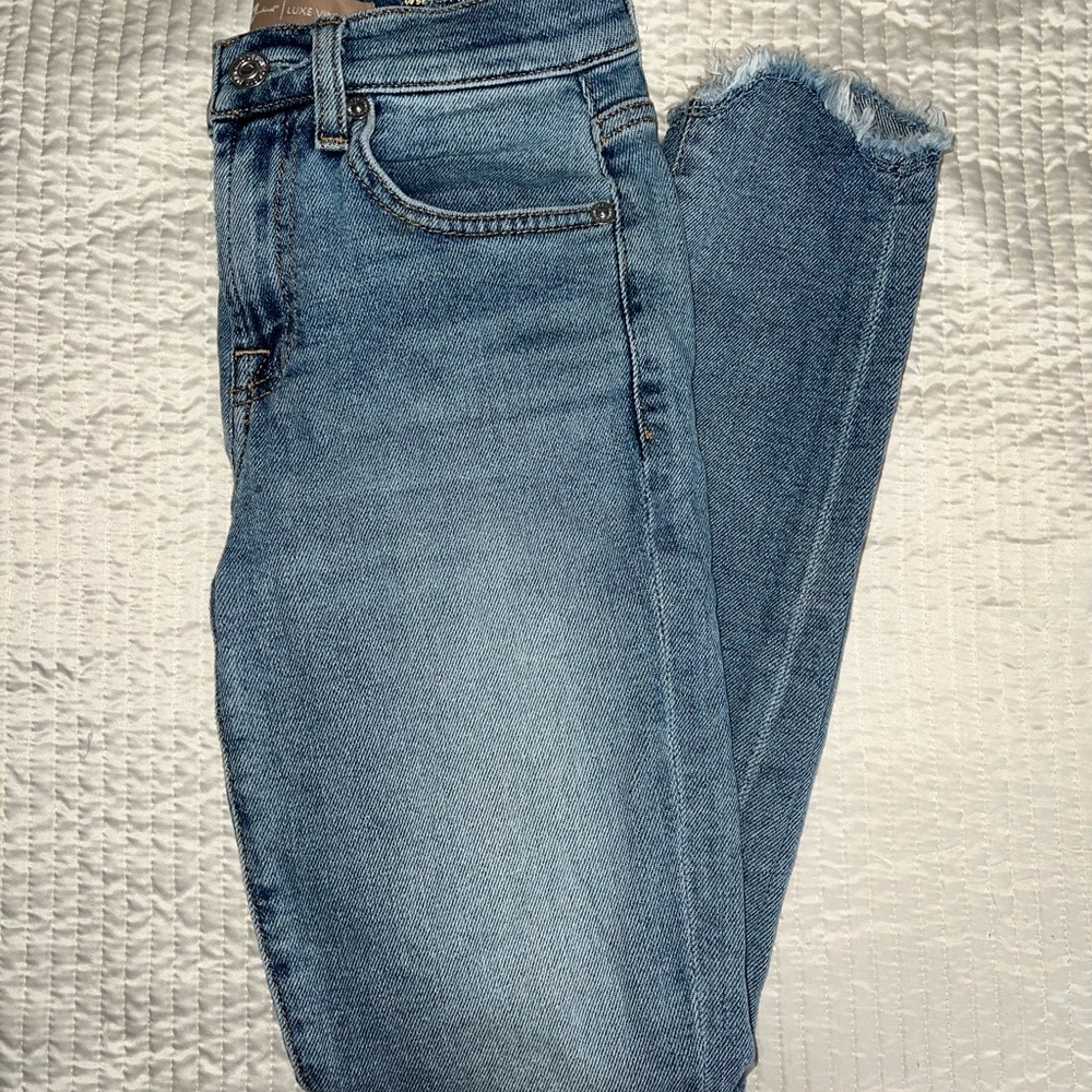 7 For All Mankind Luxe Vintage Ankle Skinny Jean